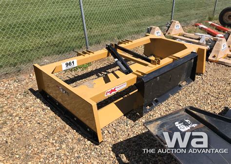 skid steer with box blade|skid steer box scraper grader.